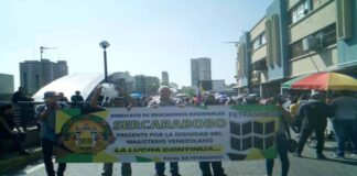 Educadores de Carabobo denuncian violación de sus derechos socioeconómicos
