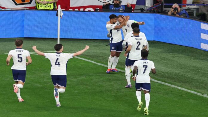 Inglaterra se cita con España en la gran final de la Euro