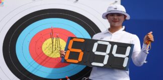Surcoreana Lim Sihyeon instala nuevo récord olímpico y mundial en tiro con arco