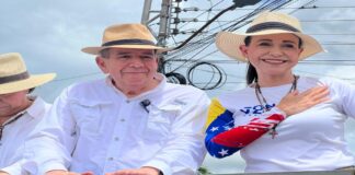 María Corina y Edmundo González continúan con su campaña electoral