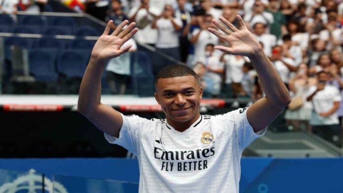 Mbappé desató la euforia en Madrid