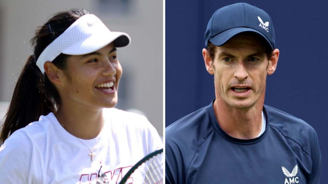 Murray y Raducanu jugarán mixtos en Wimbledon