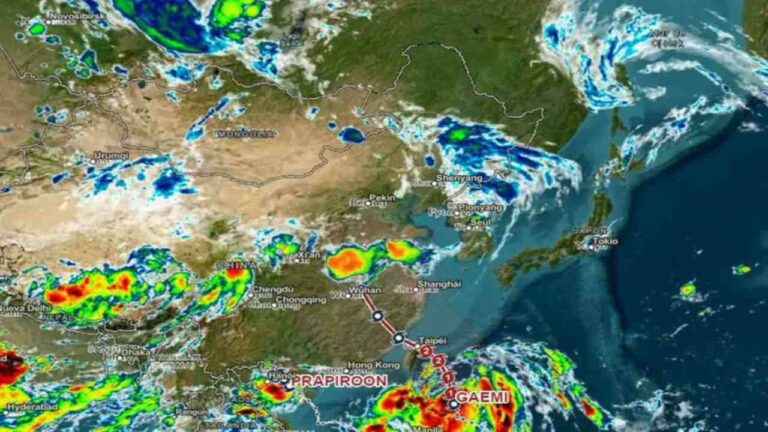 Al menos 8 muertos y más de 860 mil afectados por el tifón Gaemi en Filipinas
