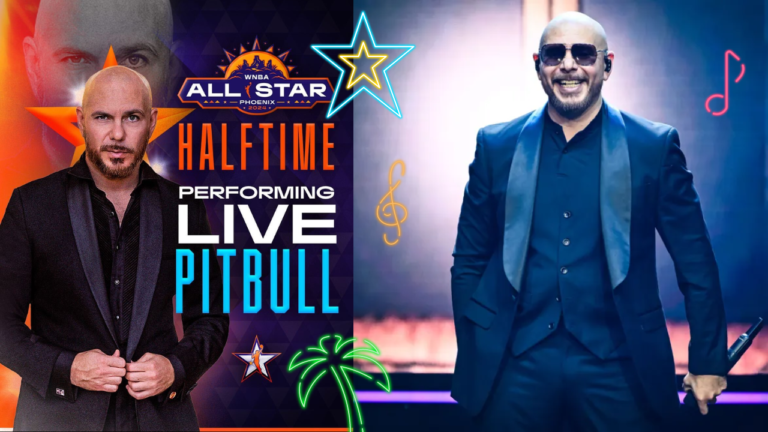 Pitbull estará en el show del medio tiempo del WNBA All-Star