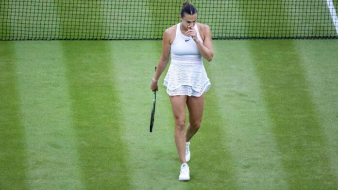 Sabalenka será baja en Wimbledon por lesiíon