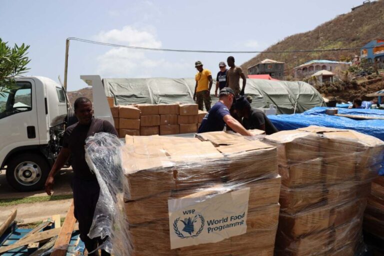 Programa de la ONU comienza a distribuir alimentos en el Caribe a damnificados de Beryl