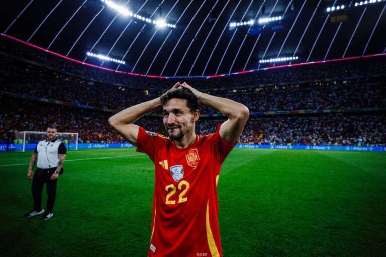 Jesús Navas estará en la final de la Eurocopa