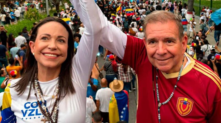 Edmundo González recorrió de Chacaíto al Marqués en inicio de campaña electoral