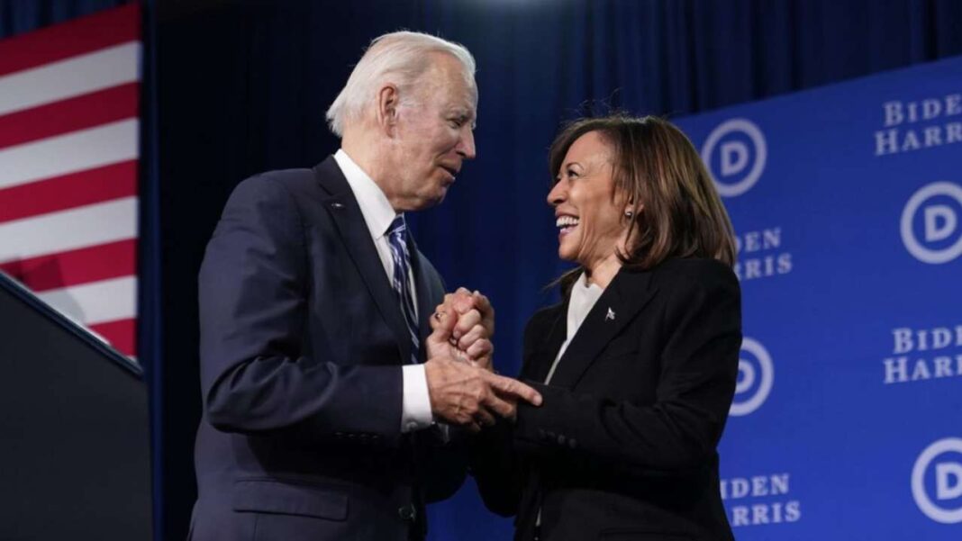 Biden pide el voto para Kamala Harris tras abandonar la carrera a la presidencia