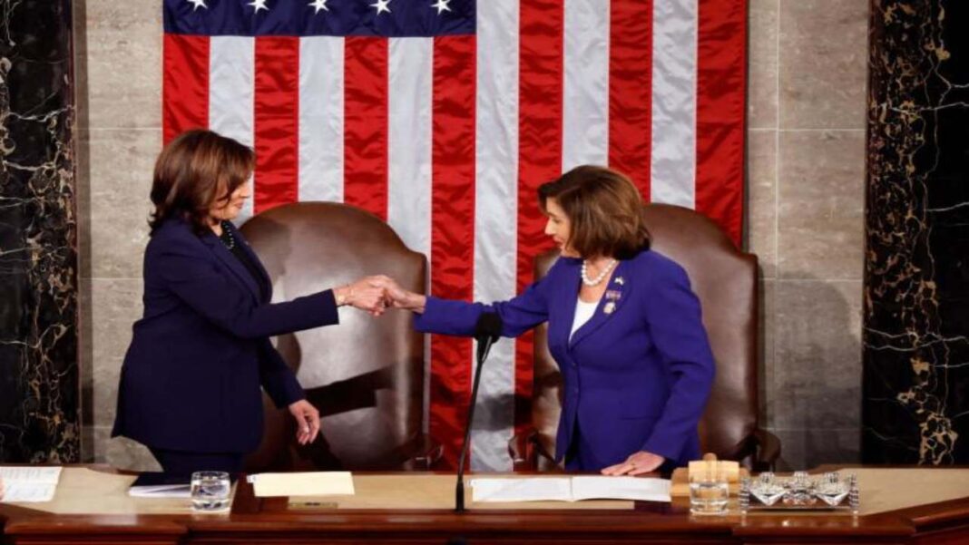 Nancy Pelosi respalda a Kamala Harris como candidata a la Presidencia de EEUU