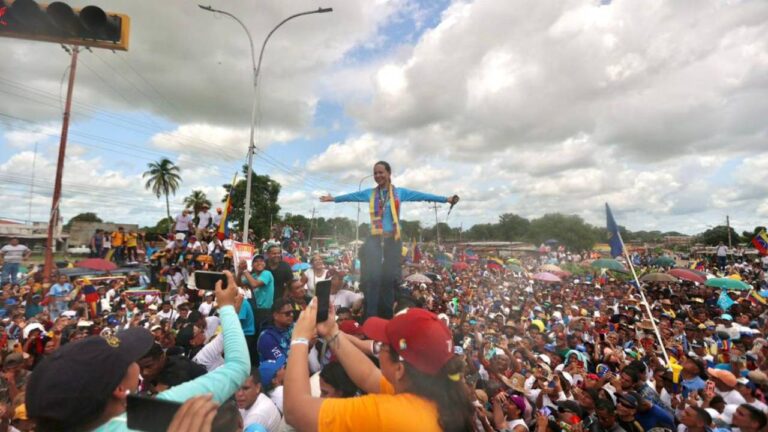 María Corina Machado cerró la campaña de oriente en Monagas