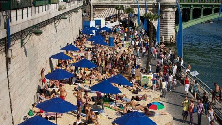 París abrió temporada de playas rumbo a los Juegos Olímpicos