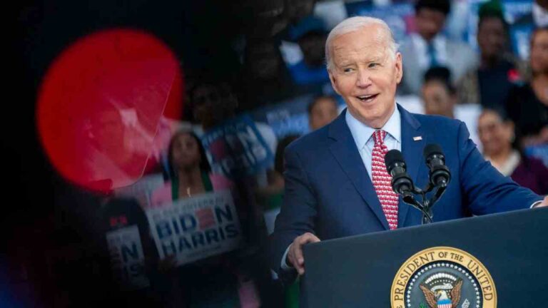 La campaña de Biden desoye  críticas y afirma que volverá pronto a la carretera