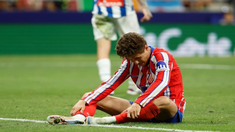 Atlético tropezó en casa frente al Espanyol