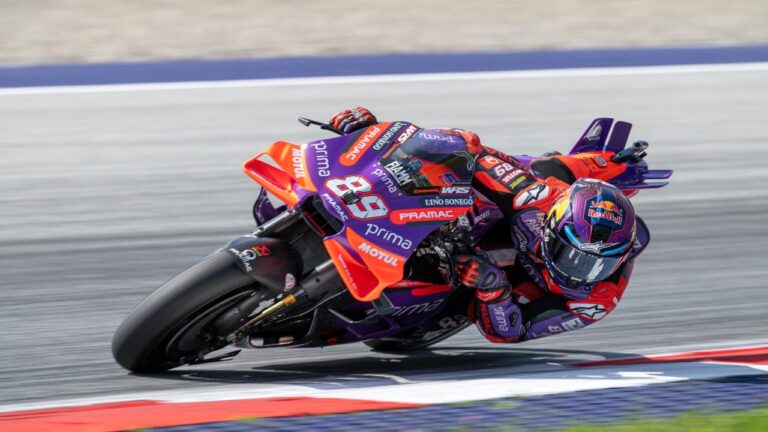 Jorge Martín se llevó la pole junto con el récord de Spielberg