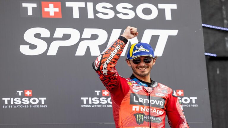 ‘Pecco’ Bagnaia sigue sumando victorias en la presente temporada