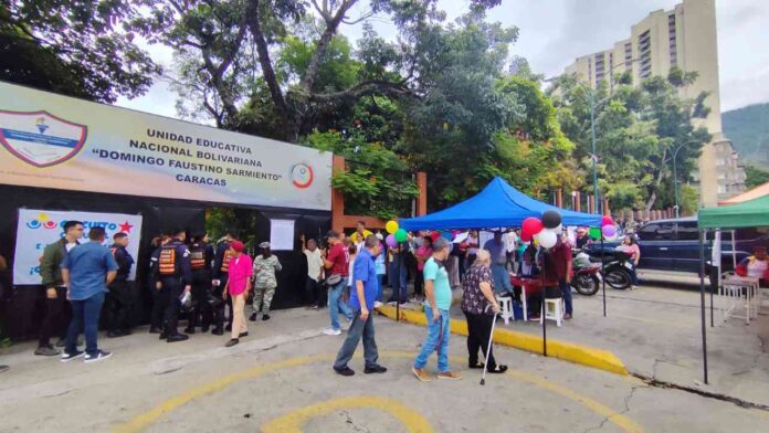 90% de los centros de votación se encuentran operativos en la Consulta Popular Nacional