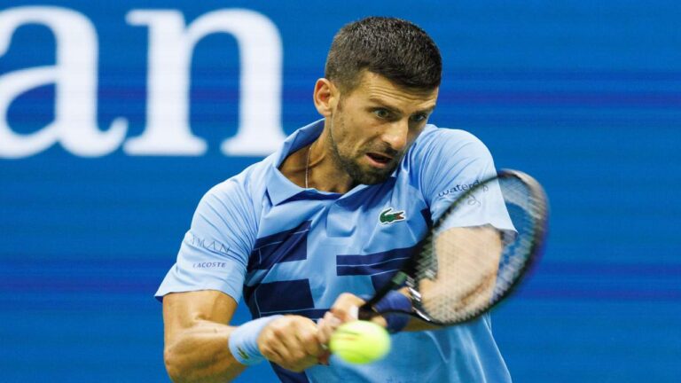 Djokovic aprovechó el retiro de Djere y clasifica a tercera ronda