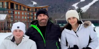 John Travolta disfrutó de unas vacaciones nevadas en la ciudad argentina de Bariloche