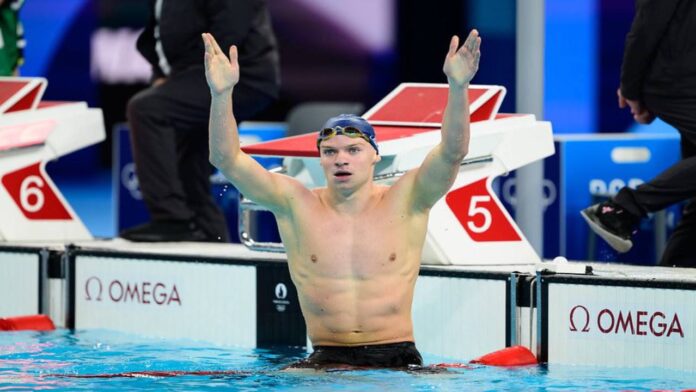 Léon Marchand se llevó el oro en los 200 estilos