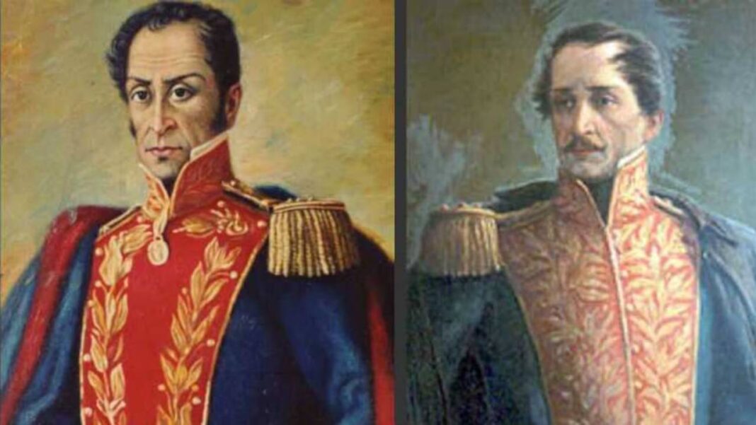 Documentos de Simón Bolívar y Francisco de Paula Santander serán subastados en Bogotá