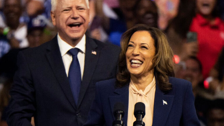 Harris: Esta campaña no se trata solamente contra Trump, es una lucha por el futuro