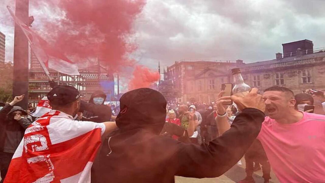 Disturbios en la ciudad de Sunderland tras apuñalamiento de menores