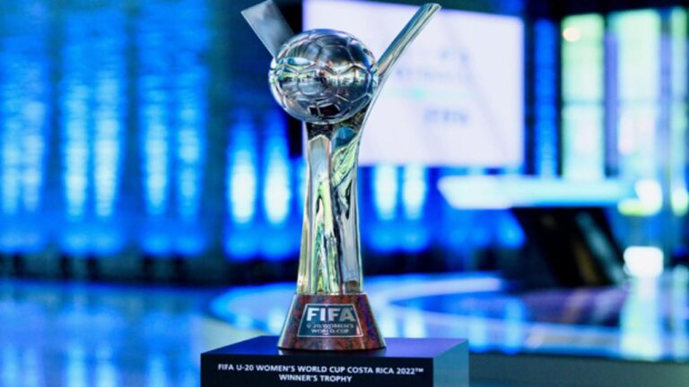 Presentaron el trofeo de la Copa Mundial Femenina sub-20 en Bogotá