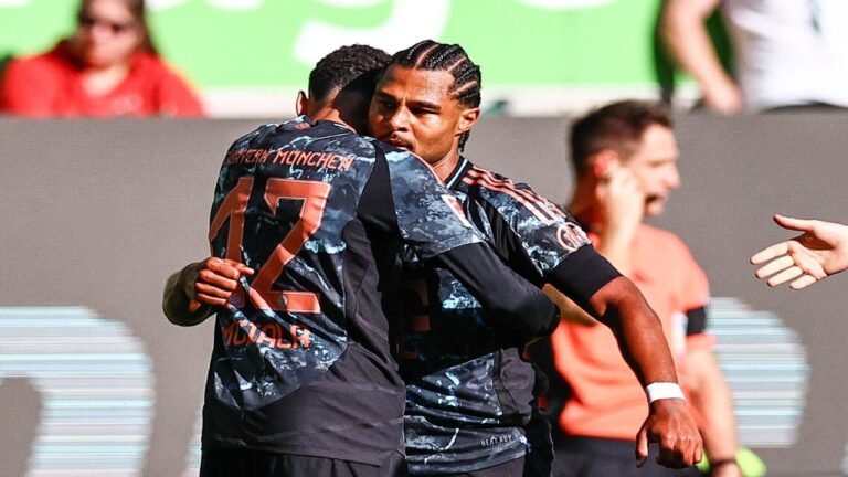 Gnabry le entregó al Bayern de Kompany su primer triunfo de la temporada