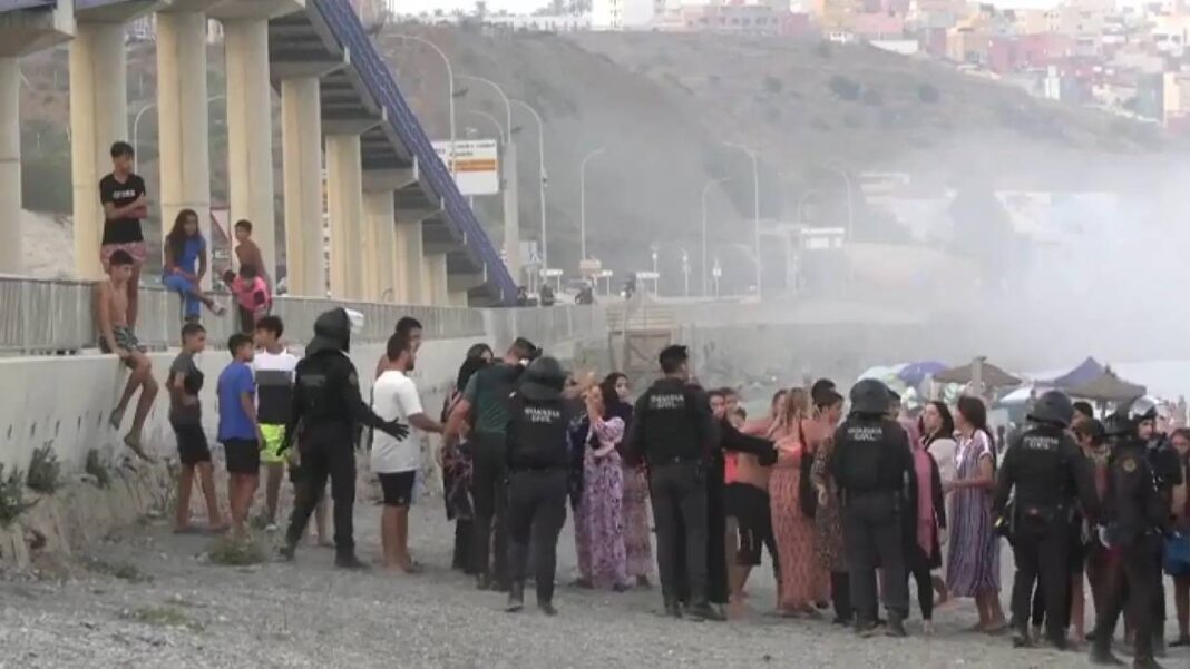 Centro de Estancia Temporal de Migrantes de Ceuta en España se encuentra en situación migratoria extrema