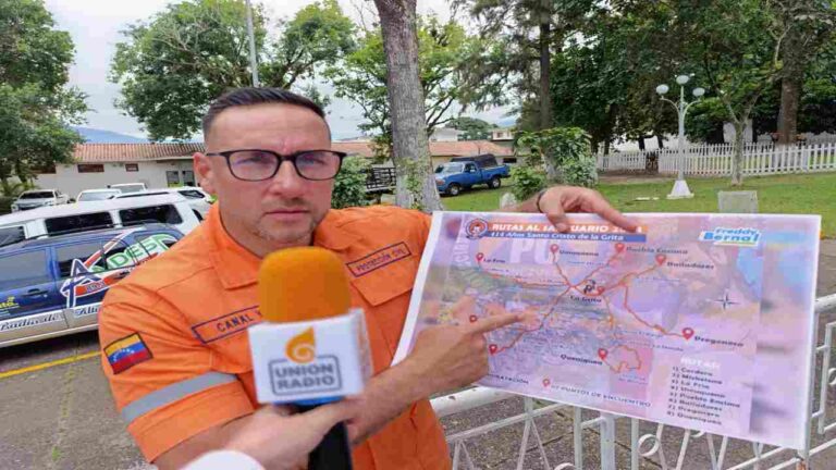 Más de 600 efectivos apoyarán a peregrinos del Santo Cristo de La Grita en Táchira
