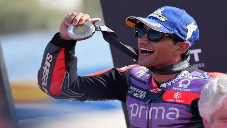 Jorge Martín expuso su jerarquía en San Marino