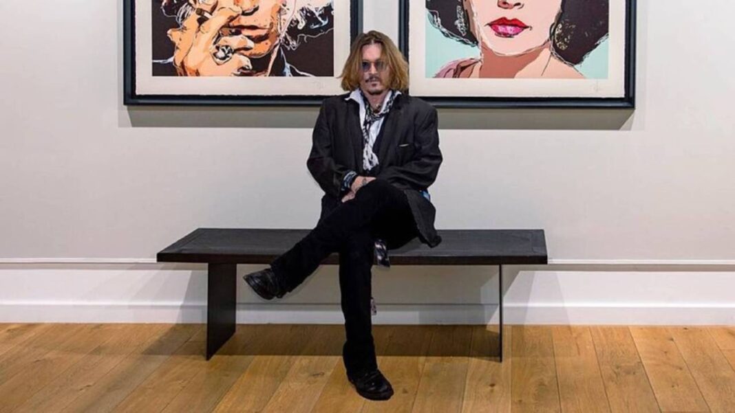 El actor Johnny Depp mostrará sus obras de arte en una exposición inmersiva en Nueva York