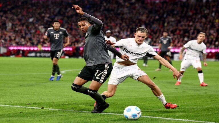Leverkusen sobrevivió en su visita al Bayern