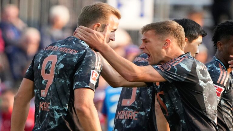 Bayern Múnich aplastó al Holstein Kiel con un triplete de Harry Kane