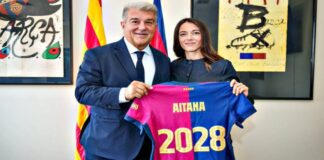 Aitana Bonmatí renueva con el Barcelona hasta 2028