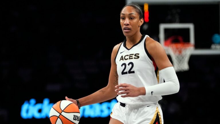 A’ja Wilson se quedó con el MVP de la WNBA