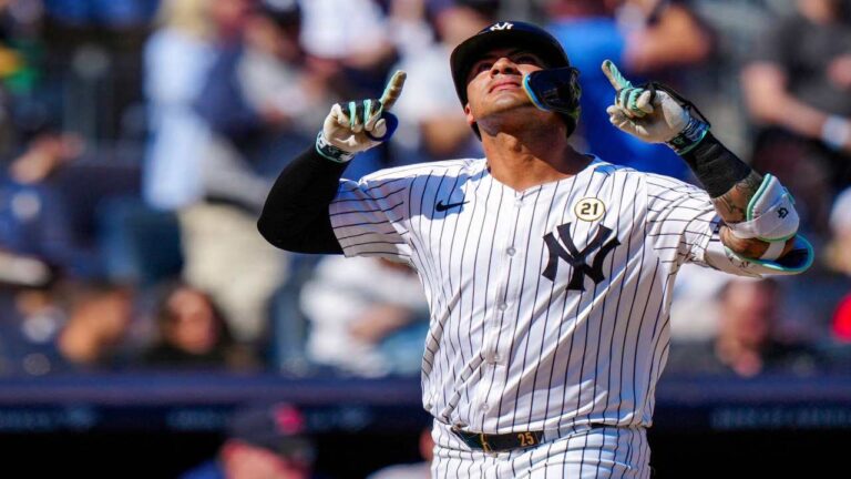 Gleyber Torres mostró su poder junto a Aaron Judge para encaminar triunfo ante Boston