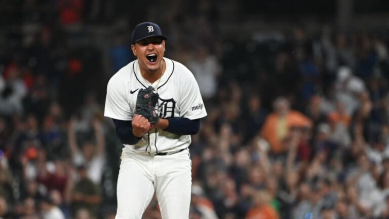 Keider Montero dejó en blanco a los Rockies