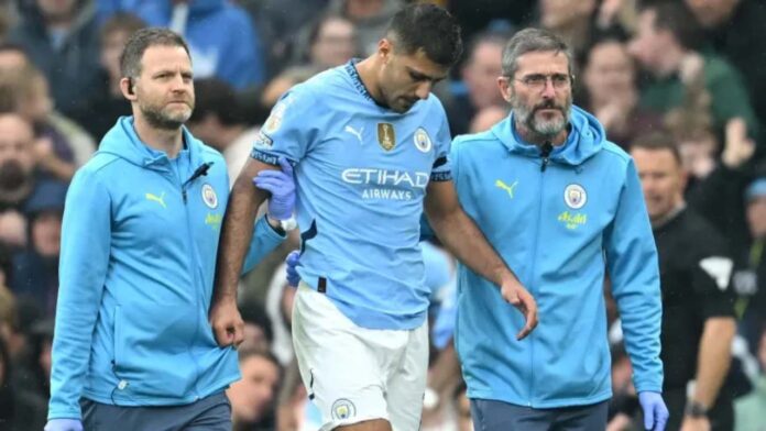 Guardiola confirmó que la lesión de Rodri es de tiempo prolongado