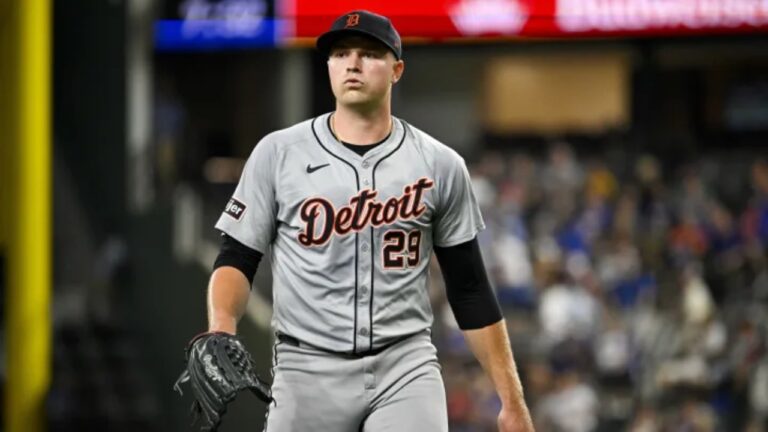 Tarik Skubal se llevó la Triple Corona de pitcheo en la Liga Americana