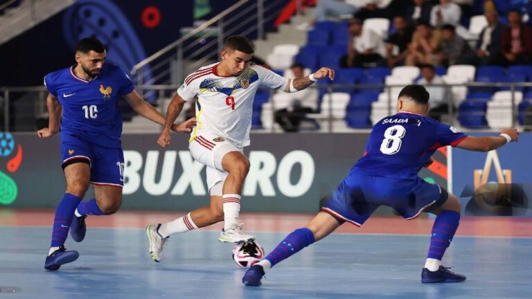 Futsal: Francia superó a Venezuela y lo dejó al borde de la eliminación del Mundial