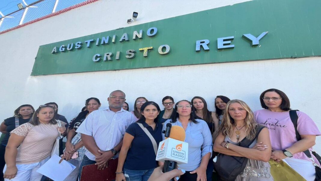 Familiares de estudiantes del Colegio Agustiniano Cristo Rey denuncian aumento indiscriminado de mensualidad