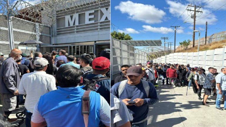 Cobro de ingreso a México en California causa filas y caos para los extranjeros