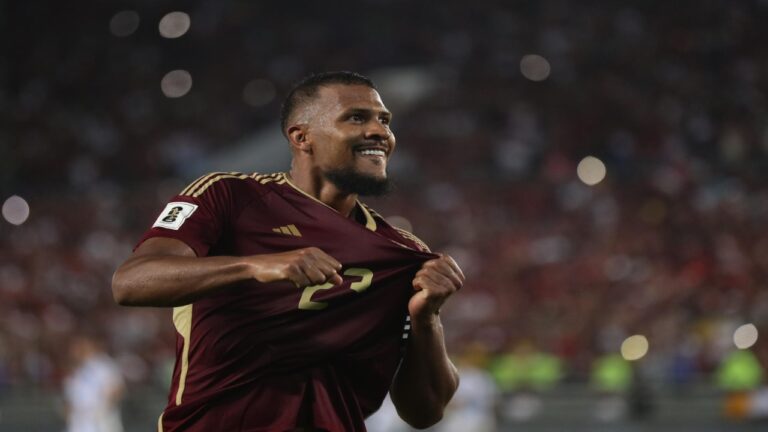 Venezuela rescató un valioso empate frente a Argentina
