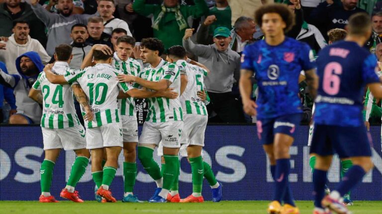 Betis le propinó otro golpe en la temporada al Atlético de Madrid
