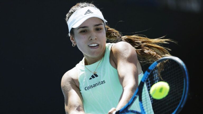 Camila Osorio cayó en primera ronda de Osaka ante la alemana Eva Lys
