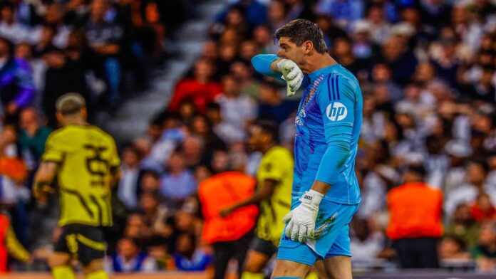 Courtois se perderá el clásico ante el Barcelona por una lesión muscular