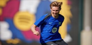 De Jong entró en la convocatoria del Barcelona para el duelo de Champions