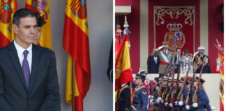 Pedro Sánchez fue abucheado durante el desfile del Día de la Hispanidad en España